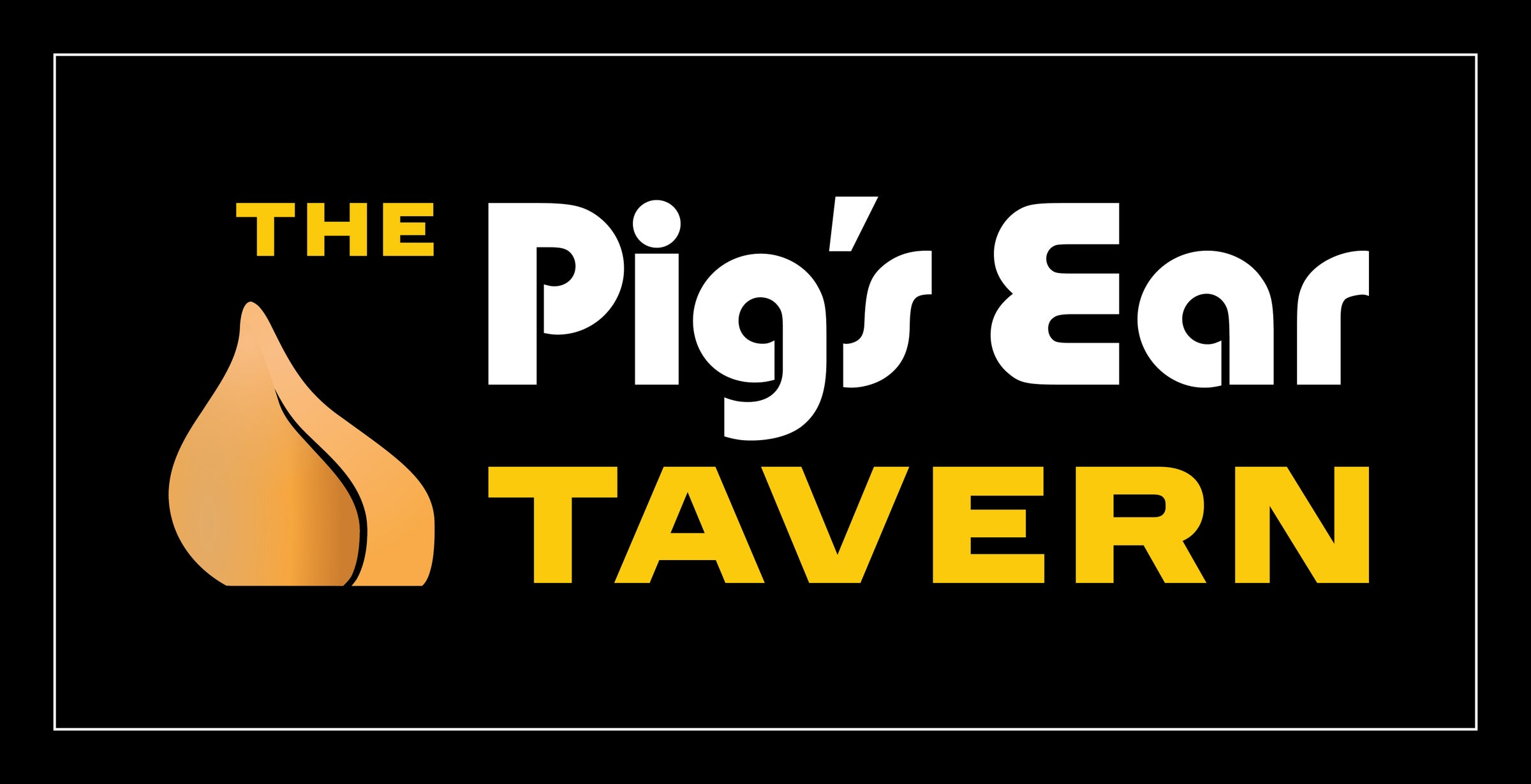 The Pig's Ear Tavern logo